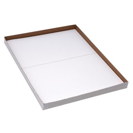 Nevs Laser Sheet Labels 5-1/2" x 8-1/2" White LL-85-55